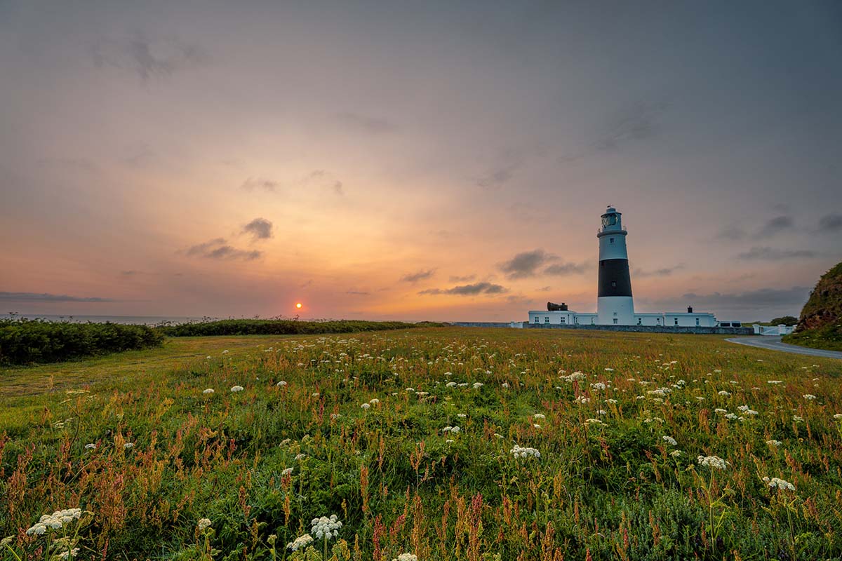 Autumnalalderney Lighthouse