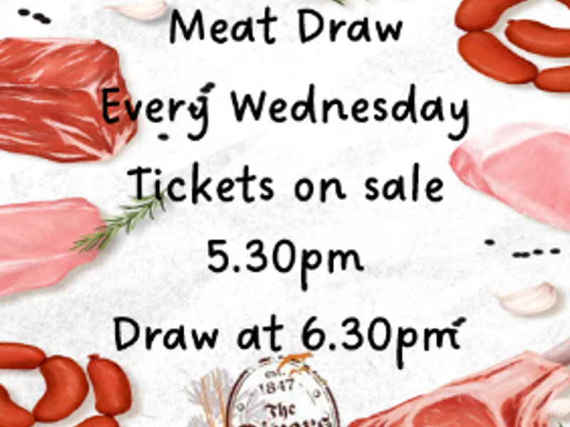  Diver's Weekly Meat Draw
