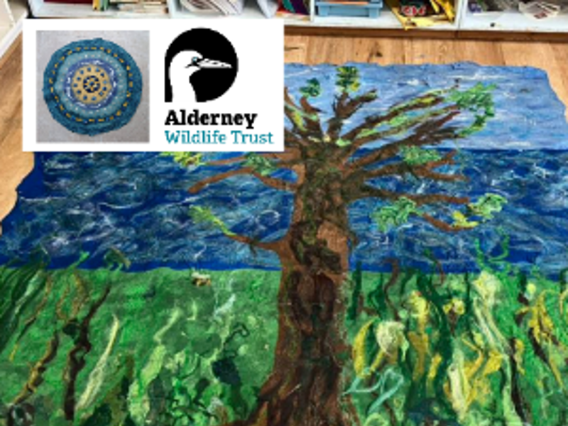 Wilder Felting Project at The Hut 